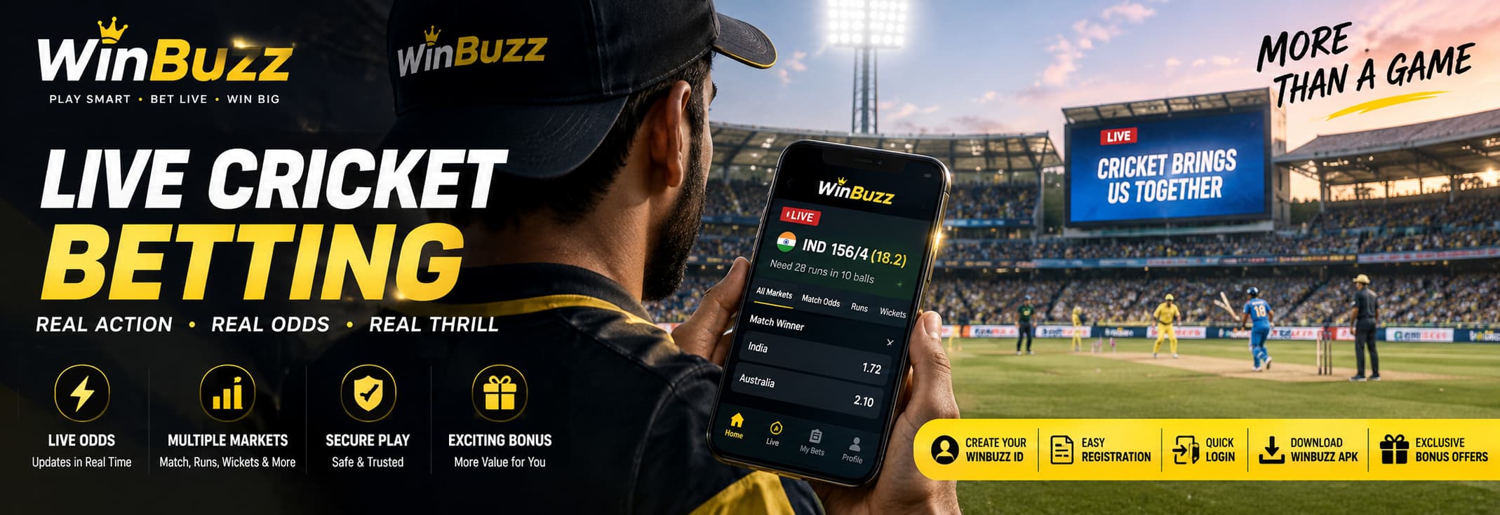 WinBuzz Live Cricket Betting
