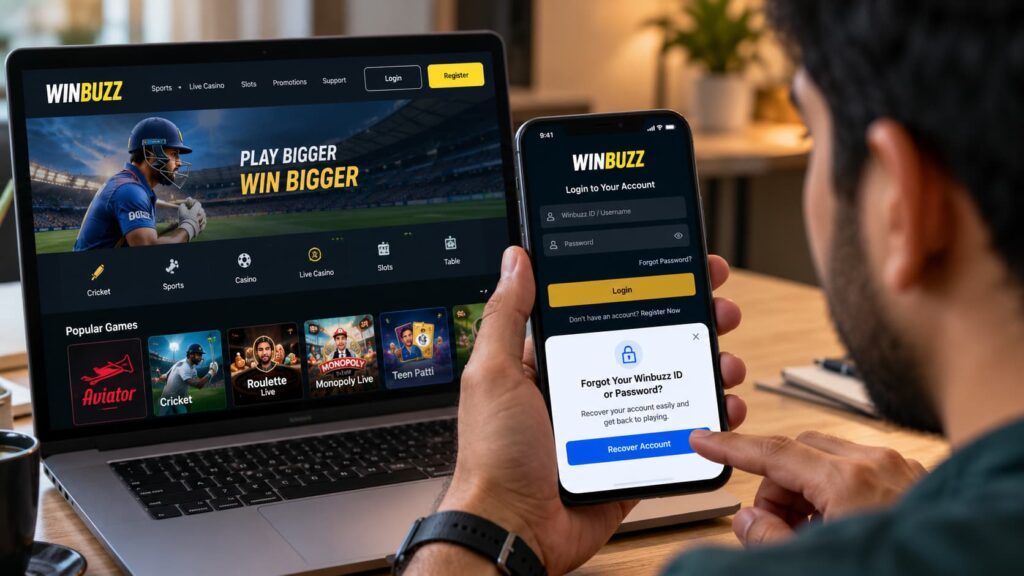 Winbuzz Account Recovery Tutorial